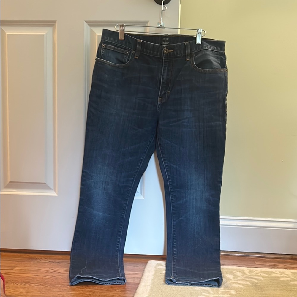 J. Crew Dark Blue Slim Men's Jeans - The Driggs